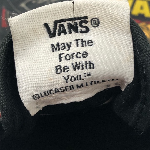 VANS UNISEX ERA SHOES IN STAR WARS CLASSIC REPEAT Size 10.5 Women’s 9 Men’s - Picture 8 of 9